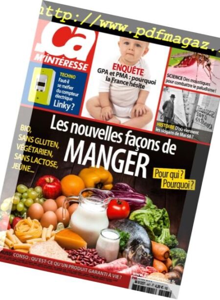Ca M’Interesse – mai 2018 Cover