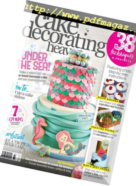 Cake Decorating Heaven – May-June 2018 Cover