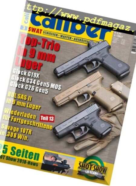 Caliber SWAT Germany – Marz 2018 Cover