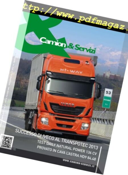 Camion & Servizi – N 105, Aprile-Maggio 2013 Cover