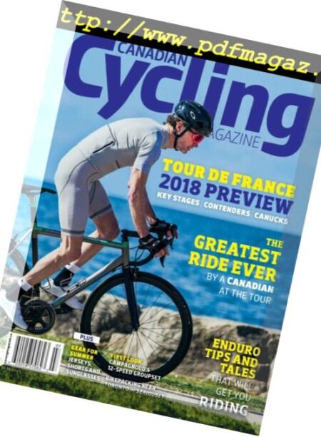 Canadian Cycling – June-July 2018 Cover