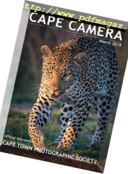Cape Camera – March 2018