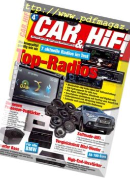Car & Hifi – Mai-Juni 2018