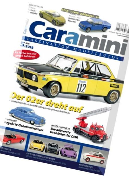 Caramini – Mai 2018 Cover