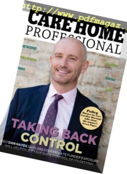 Care Home Professional – May 2018