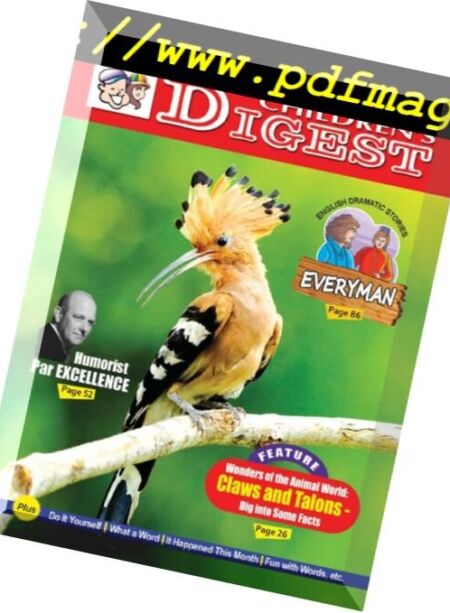 Children’s Digest – April 2018 Cover