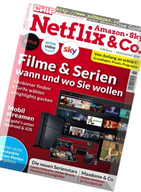 Chip Kompakt Netflix & Co. – Mai-Juli 2018 Cover