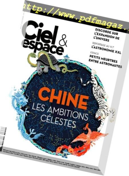 Ciel & Espace – mai-juin 2018 Cover