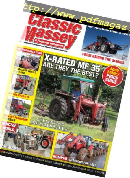 Classic Massey – May-June 2018 Cover