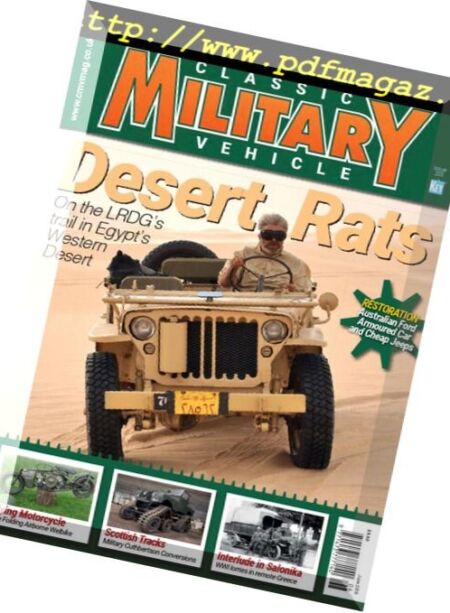 Classic Military Vehicle – June 2018 Cover