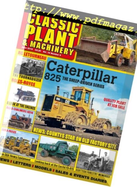 Classic Plant & Machinery – June 2018 Cover