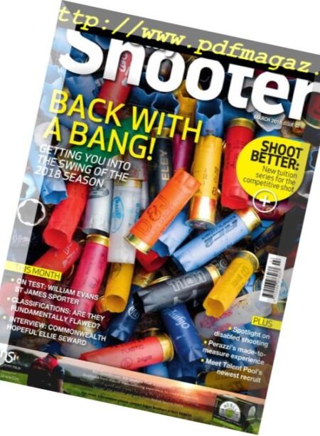 Clay Shooter – March 2018 Cover