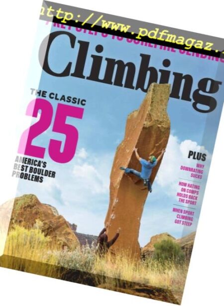 Climbing – June 2018 Cover