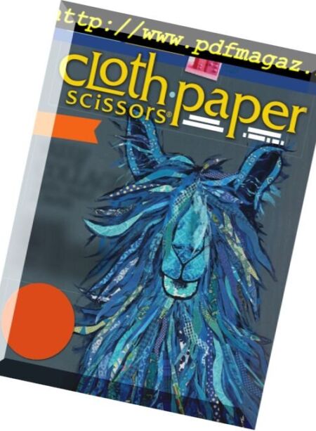 Cloth Paper Scissors – January-February 2014 Cover