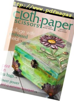 Cloth Paper Scissors – July-August 2015