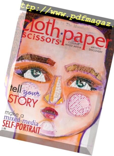 Cloth Paper Scissors – March-April 2015 Cover