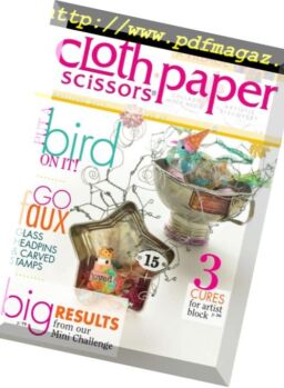 Cloth Paper Scissors – May-June 2013