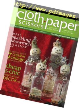 Cloth Paper Scissors – November-December 2008