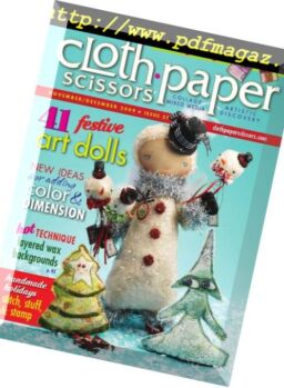 Cloth Paper Scissors – November-December 2009