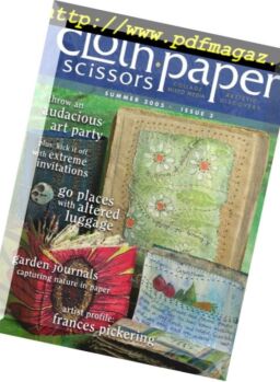 Cloth Paper Scissors – Summer 2005