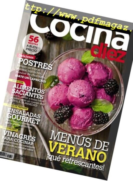 Cocina Diez – junio 2018 Cover