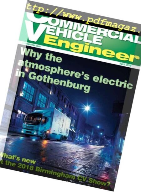 Commercial Vehicle Engineer – April 2018 Cover