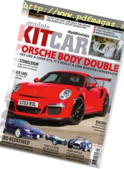 Complete Kit Car – June 2018