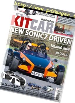 Complete Kit Car – May 2018