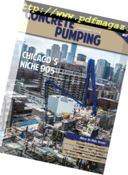 Concrete Pumping Summer 2016