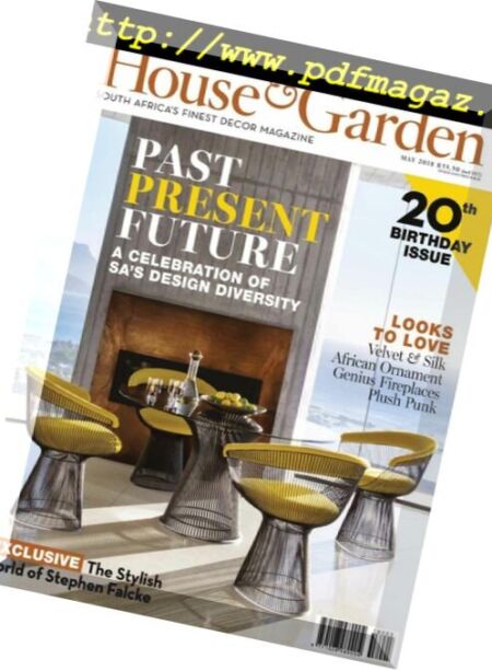 Conde Nast House & Garden – May 2018 Cover