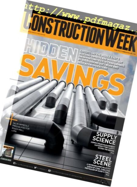 Construction Week Middle East – 12 May 2018 Cover
