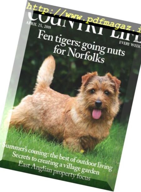 Country Life UK – April 25, 2018 Cover