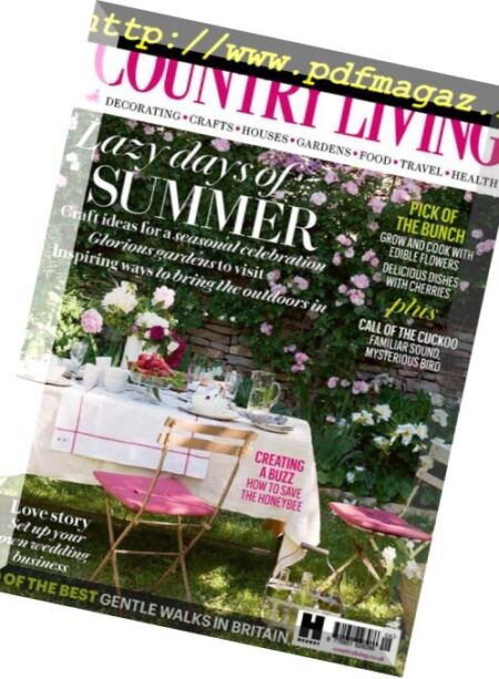 Country Living UK – June 2018 Cover