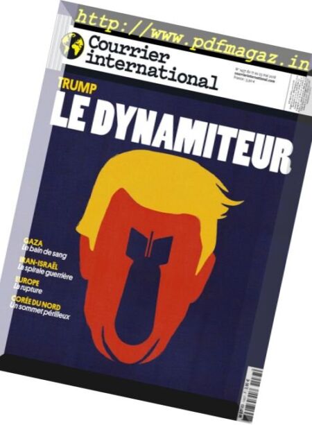 Courrier International – 17 Mai 2018 Cover