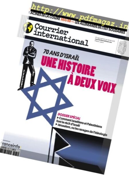 Courrier International – 3 Mai 2018 Cover
