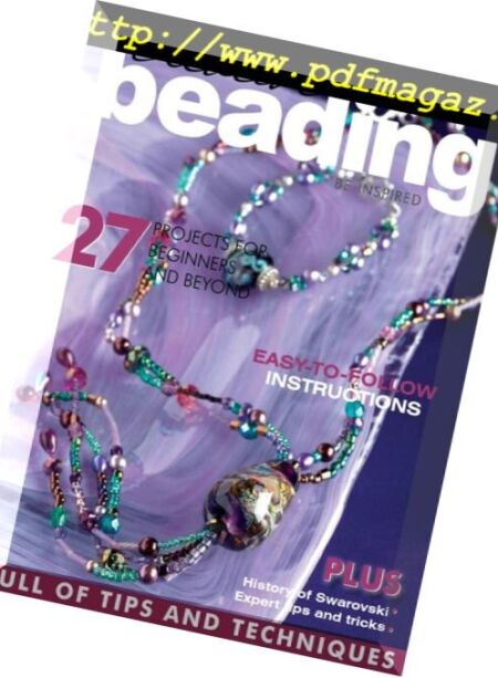 Creative Beading – June 2018 Cover