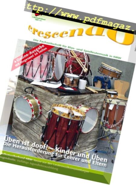 Crescendo – Mai-Juni 2018 Cover