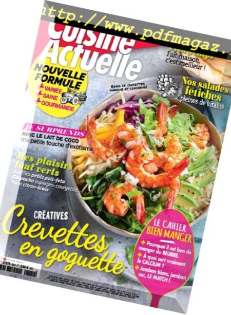 Cuisine Actuelle – mai 2018 Cover