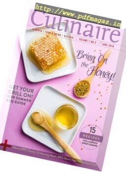 Culinaire Magazine – June 2018