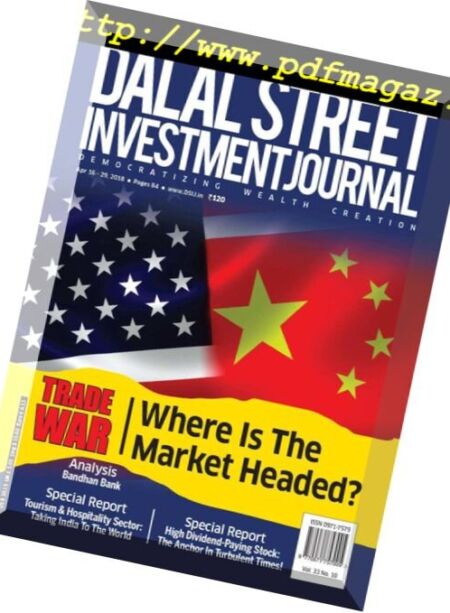 Dalal Street Investment Journal – 16 April 2018 Cover