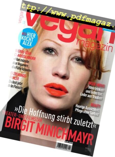 Das Vegan Magazin – April 2018 Cover