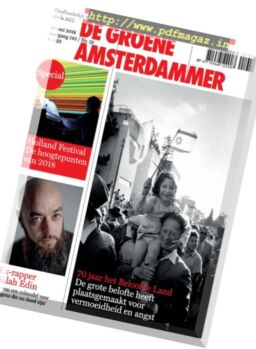 De Groene Amsterdammer – 11 mei 2018