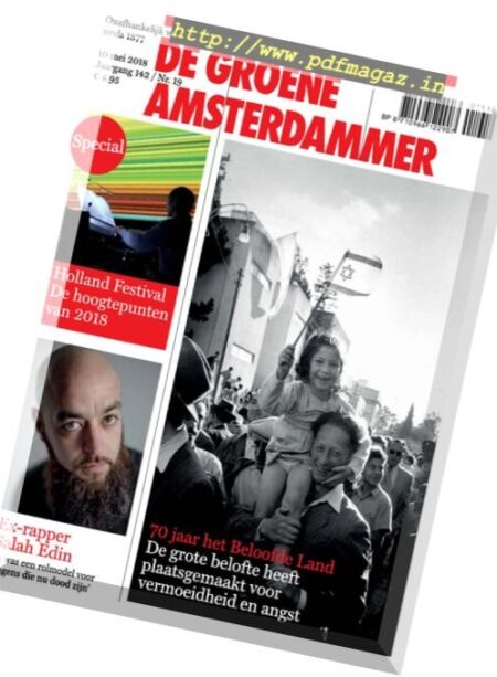 De Groene Amsterdammer – 11 mei 2018 Cover