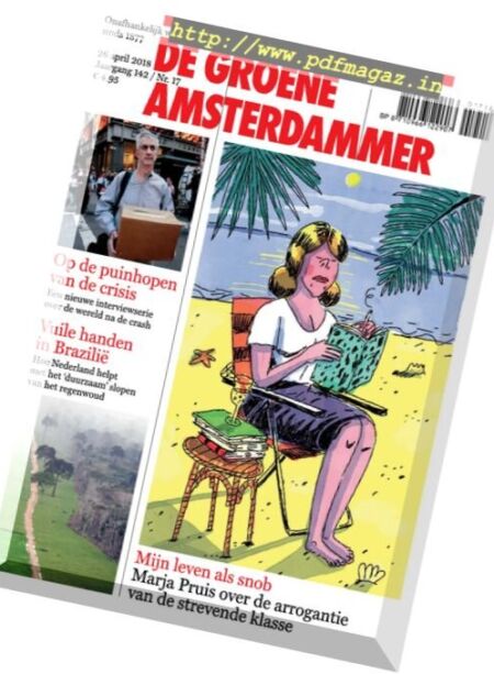 De Groene Amsterdammer – 27 april 2018 Cover