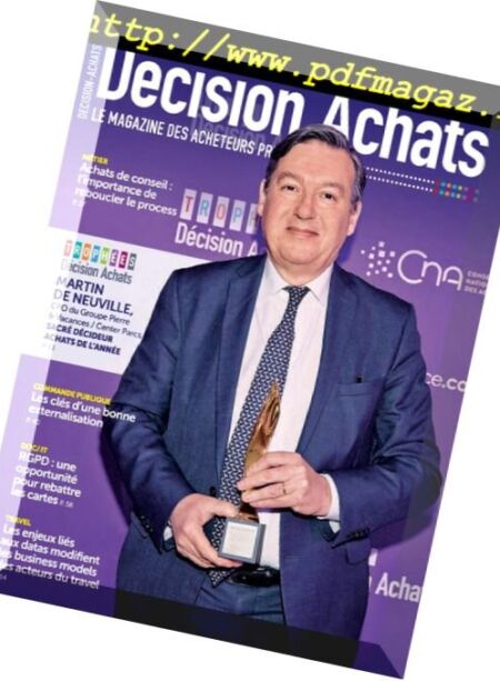 Decision Achats – avril 2018 Cover
