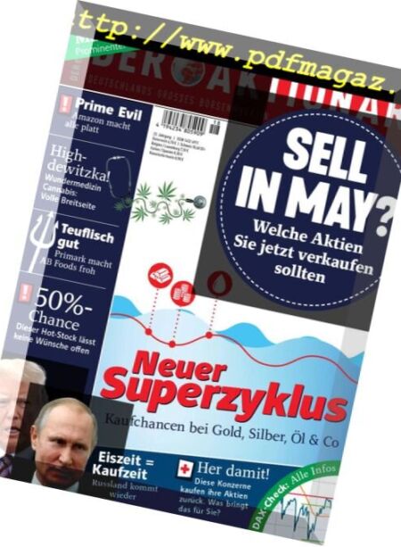Der Aktionar – 27 April 2018 Cover