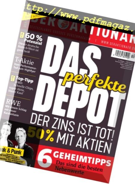 Der Aktionar – 4 Mai 2018 Cover