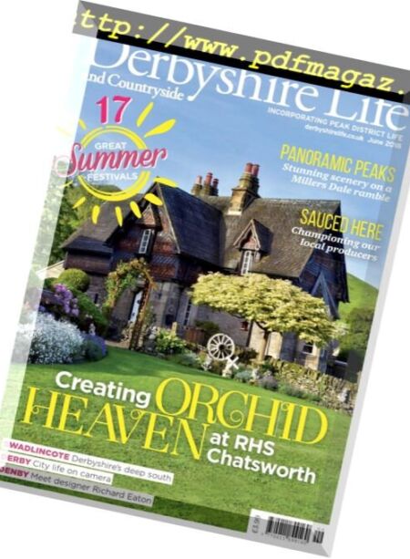 Derbyshire Life – June 2018 Cover