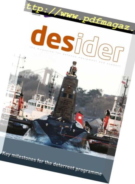 desider – January 2016 Cover