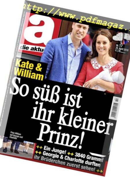 Die aktuelle – 25 April 2018 Cover